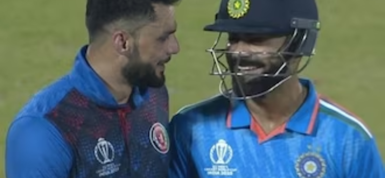 Virat Kohli Buries The Hatchet With Naveen Ul Haq During Cricket World Cup Match, And Says...